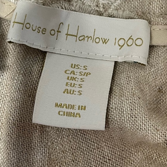 HOUSE OF HARLOW 1960 – Pantalon large à taille élastique – Taille S - Picture 2 of 11